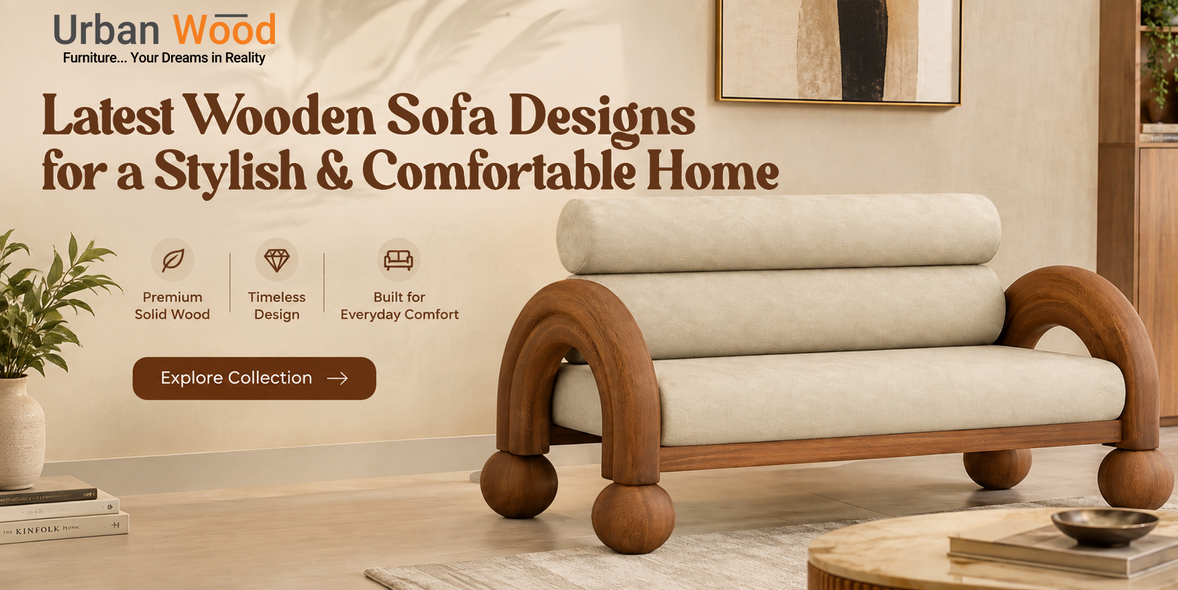 Latest Wooden Sofa Designs for a Stylish, Comfortable Home